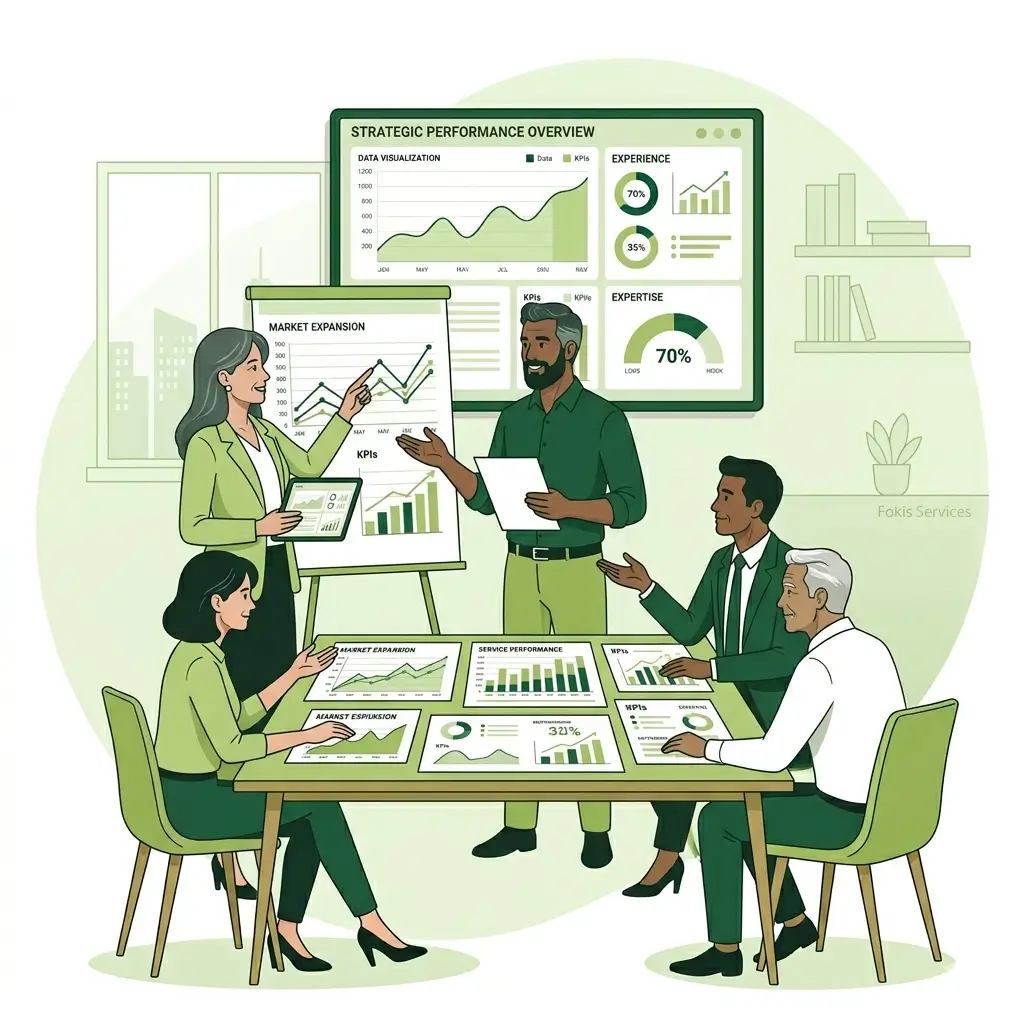Illustration representing over 50 years of combined SAP experience