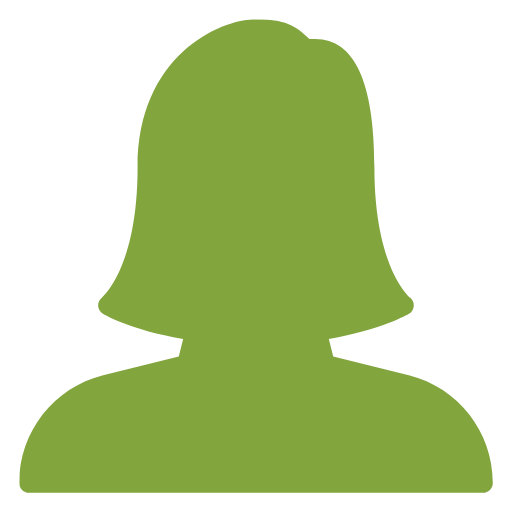 Female profile avatar placeholder