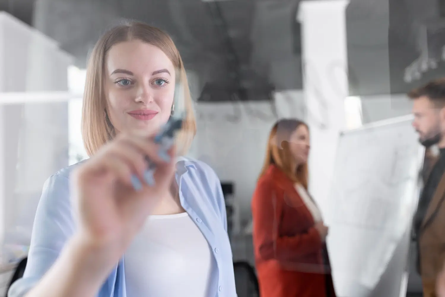 Professional woman representing skilled talent recruitment